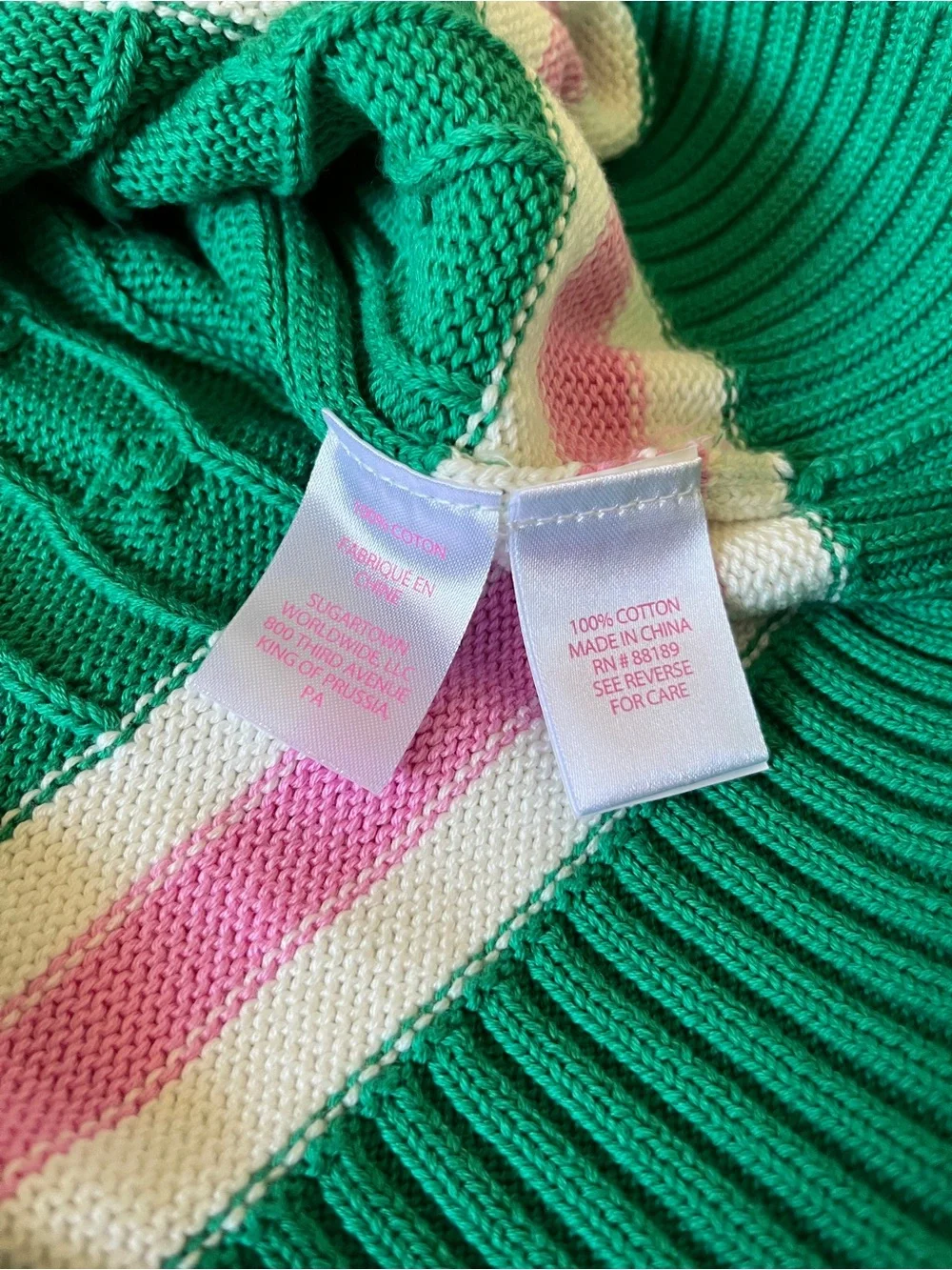 Lilly Pulitzer cold length